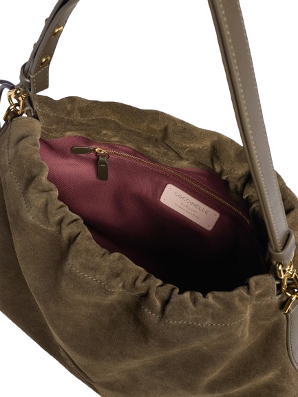 coccinelle_borsa_lidia_medium_camoscio_falchini_siena_fango_interno