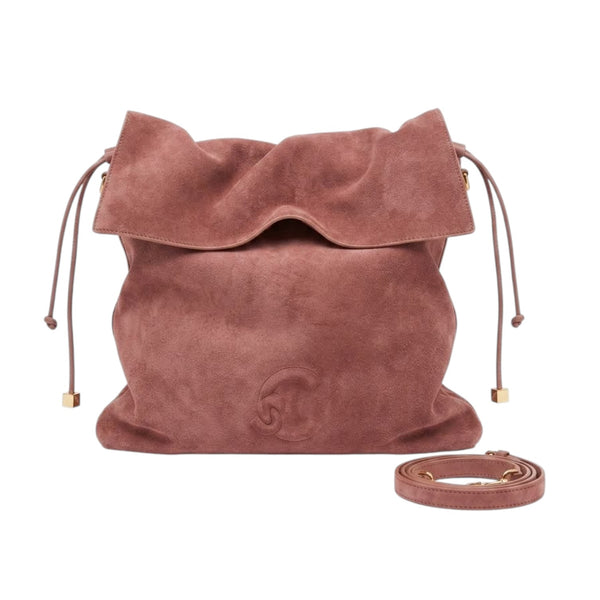 coccinelle_borsa_spalla_lidia_camoscio_medium_falchini_siena_winter_rose_frontale