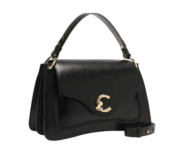 coccinelle_c_me_medium_borsa_a_mano_pelle_liscia_luxury_handbag_signature_2026_falchini_siena_nero_laterale