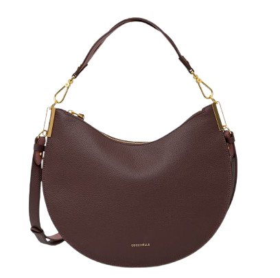 coccinelle_sunup_large_borsa_shopper_maxi_bag_pelle_grana_viaggio_2026_falchini_siena_berry_winter_rose_frontale