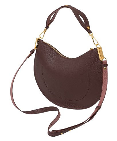 coccinelle_sunup_large_borsa_shopper_maxi_bag_pelle_grana_viaggio_2026_falchini_siena_berry_winter_rose_posteriore