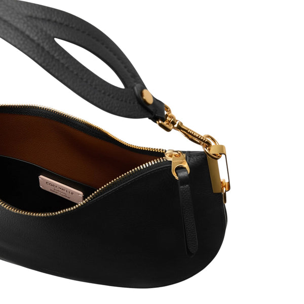 coccinelle_sunup_large_borsa_shopper_maxi_bag_pelle_grana_viaggio_2026_falchini_siena_nero_cognac_interno