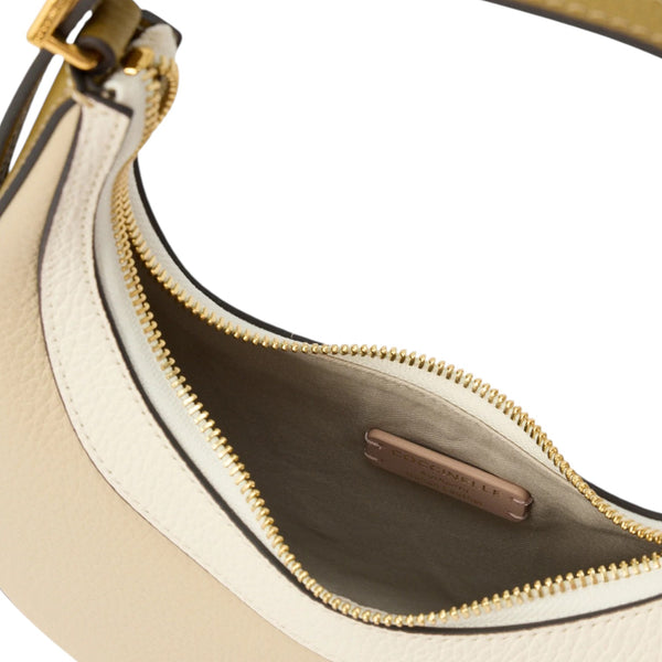 coccinelle_whisper_borsa_a_mano_tricolor_pelle_martellata_handbag_luxury_2026_falchini_siena_sand_pearl_seagrass_interno
