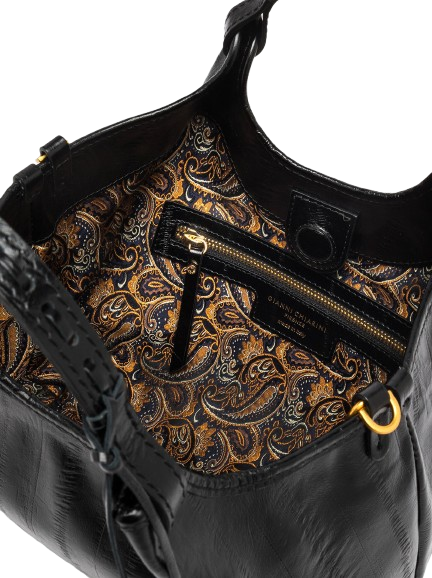 gianni_chiarini_borsa_dua_medium_stampa_anguilla_falchini_siena_nero_interno