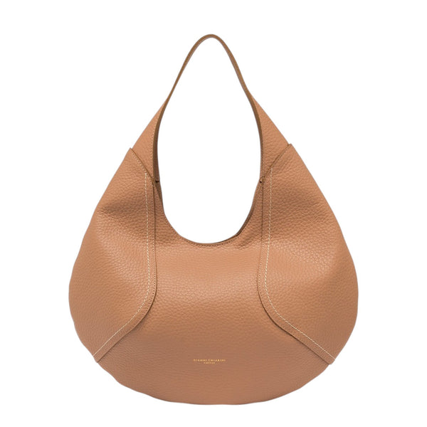 gianni_chiarini_borsa_hobo_zeudi_pelle_grana_maxi_mezzaluna_falchini_siena_clay_frontale