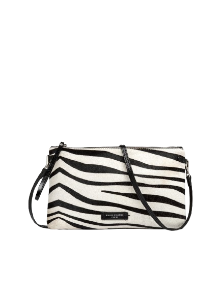 gianni_chiarini_clutch_hermy_cavallino_medium_falchini_siena_zebra_bianco_nero_frontale