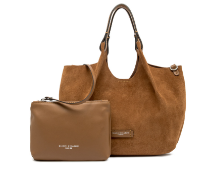 gianni_chiarini_dua_medium_suede_bag_camoscio_boho_luxury_aesthetic_hobo_tote_2026_falchini_siena_caramel_Pochette