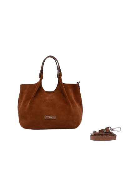 gianni_chiarini_dua_medium_suede_bag_camoscio_boho_luxury_aesthetic_hobo_tote_2026_falchini_siena_cognac_tracolla