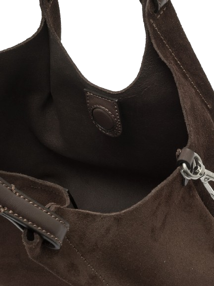 gianni_chiarini_dua_medium_suede_bag_camoscio_boho_luxury_aesthetic_hobo_tote_2026_falchini_siena_moka_interno