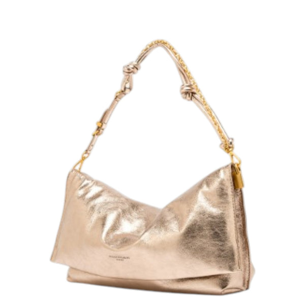 gianni_chiarini_fanny_metal_leather_pochette_metallic_gold_silver_glam_clutch_2026_falchini_siena_mirage_laterale