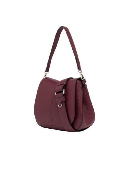 gianni_chiarini_helena_round_medium_pelle_martellata_falchini_siena_antique_ruby_laterale