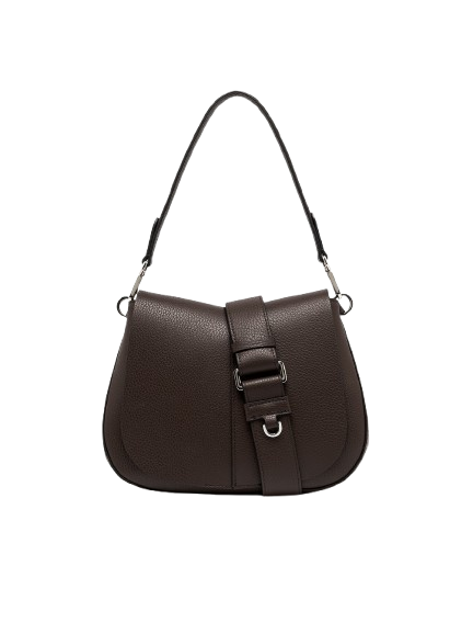 gianni_chiarini_helena_round_medium_pelle_martellata_falchini_siena_espresso_frontale