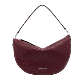 gianni_chiarini_mezza_luna_cleo_medium_pelle_martellata_falchini_siena_antique_ruby_frontale