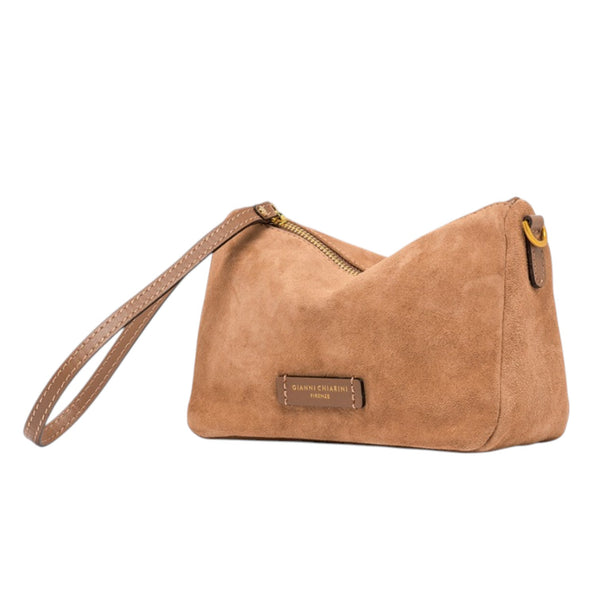 gianni_chiarini_nora_pouch_small_mini_leather_bag_soft_clutch_tracollina_micro_luxury_2026_falchini_siena_caramello_laterale