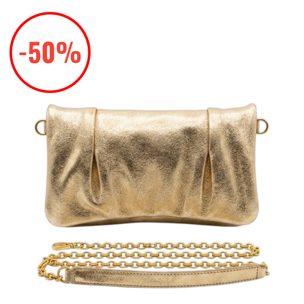 gianni_chiarini_pochette_glenda_tracolla_catena_falchini_siena_champagne_frontale