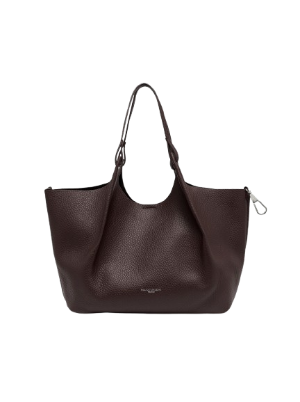 gianni_chiarini_shopper_dua_large_pelle_martellata_falchini_siena_espresso_aperta