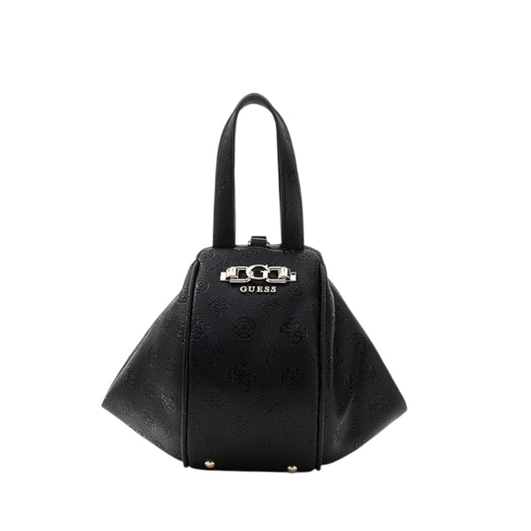 guess_anise_mini_borsa_mano_tracolla_logomania_chic_elegant_bag_2026_falchini_siena_nero_logo_frontale