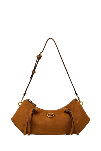 guess_borsa_spalla_camoscio_allegra_small_frange_falchini_siena_cognac_frontale