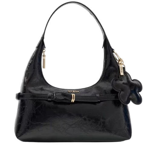 guess_mini_hobo_taylor_vernice_falchini_siena_nero_frontale