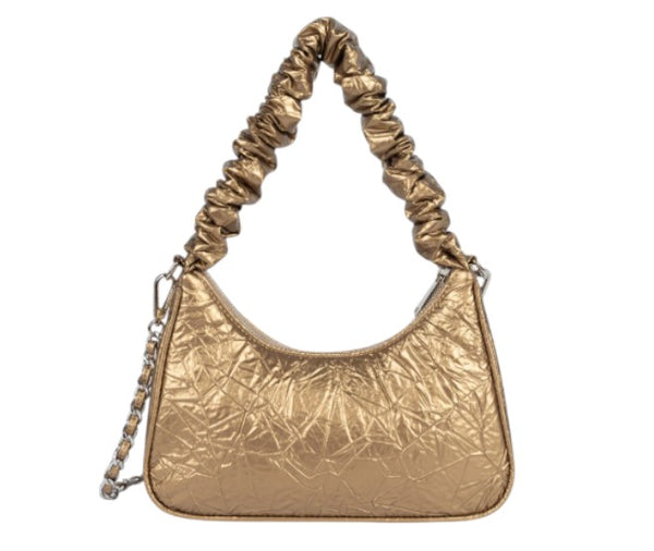lancaster_chouchou_nacre_borsa_tracolla_pelle_iridescente_sconto_ai2025_falchini_siena_champagne_posteriore