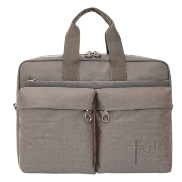 mandarina_duck_md20_cartella_porta_pc_15_taupe_mitrix_qmc0109k_business_bag_2026_falchini_siena_taupe_frontale