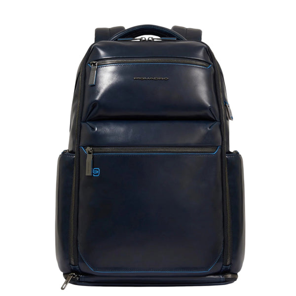 piquadro_blue_square_zaino_pelle_porta_pc_15_6_ca6592b2bm_business_backpack_luxury_2026_falchini_siena_blu_frontale