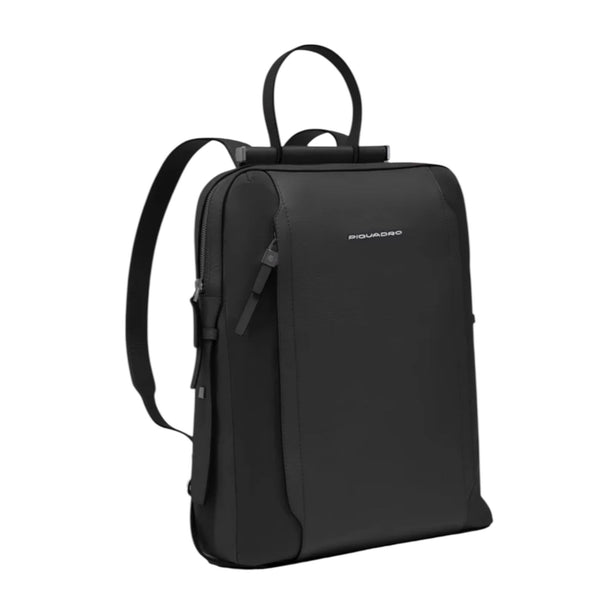 piquadro_circle_lyra_zaino_tessuto_e_pelle_porta_pc_14_lady_business_luxury_backpack_elegant_office_style_2026_falchini_siena_nero_laterale