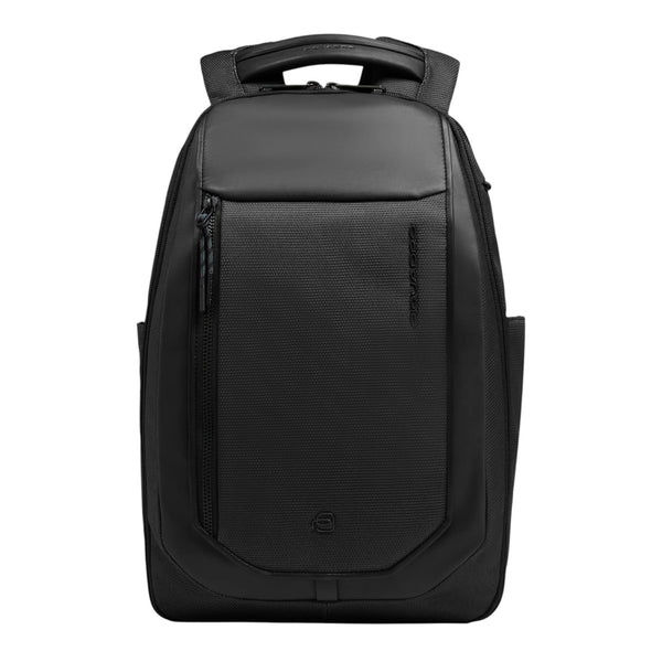 piquadro_lyss_zaino_14_minimalist_tech_urban_explorer_compact_luxury_backpack_2026_falchini_siena_nero_frontale