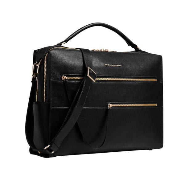 piquadro_patricia_cartella_donna_pelle_porta_pc_14_business_bag_luxury_office_2026_falchini_siena_nero_laterale