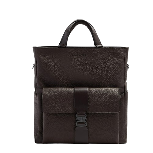 piquadro_zaino_tote_bag_materia_156_pelle_falchini_siena_testa_di_moro_frontale