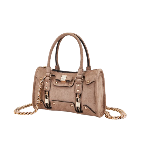 save_my_bag_tracolla_selena_lycra_small_falchini_siena_suede_taupe_laterale