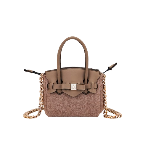 save_my_bag_tracollina_miss_felt_lycra_small_falchini_siena_sand_frontale