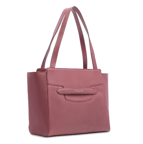 the_bridge_lucrezia_borsa_shopper_spalla_cuoio_morbido_tote_luxury_2026_falchini_siena_orchidea_laterale