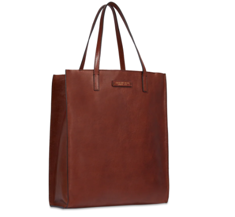 the_bridge_mirra_verticale_borsa_spalla_cuoio_shopper_toscana_luxury_2026_falchini_siena_cuoio_laterale